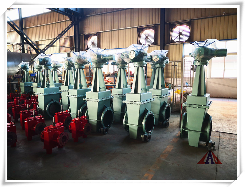 電動(dòng)襯膠閘板閥