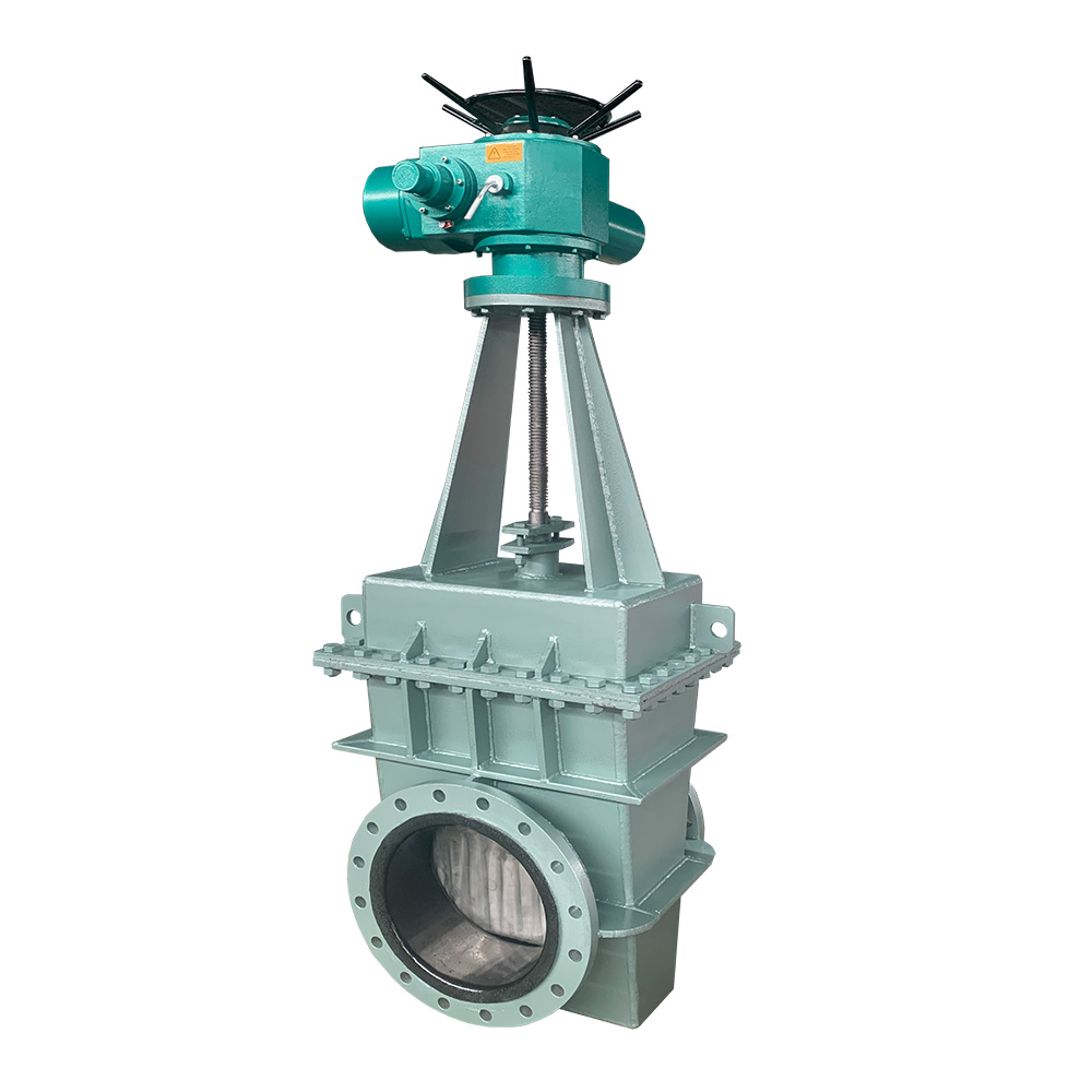 電動襯膠閘板閥 