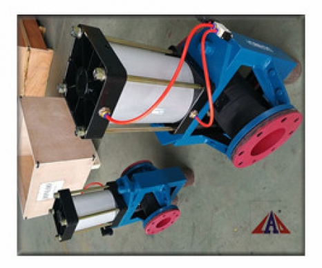 氣動裸式管夾閥-3