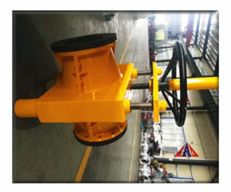 耐高溫耐酸堿手動管夾閥